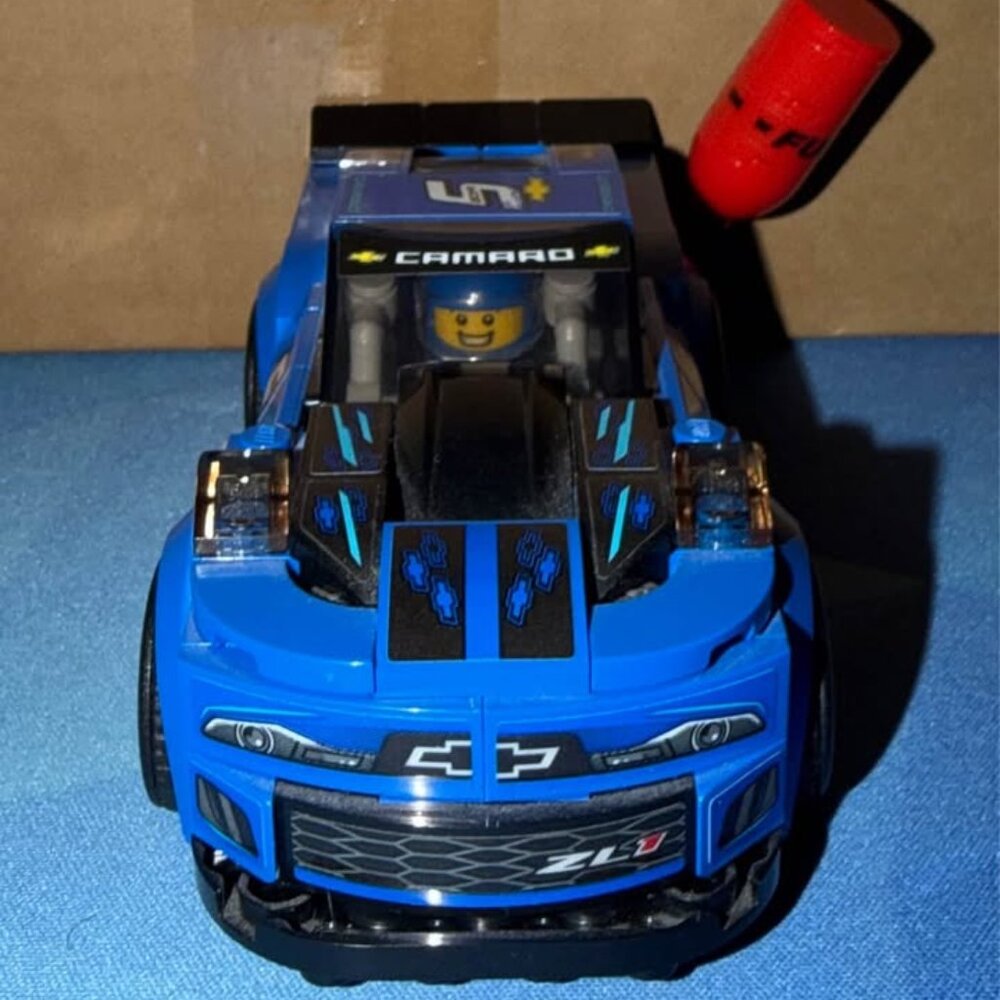 LEGO Speed Champions Chevrolet Camaro ZL1 Race Car & Minifigure (#75891) Built